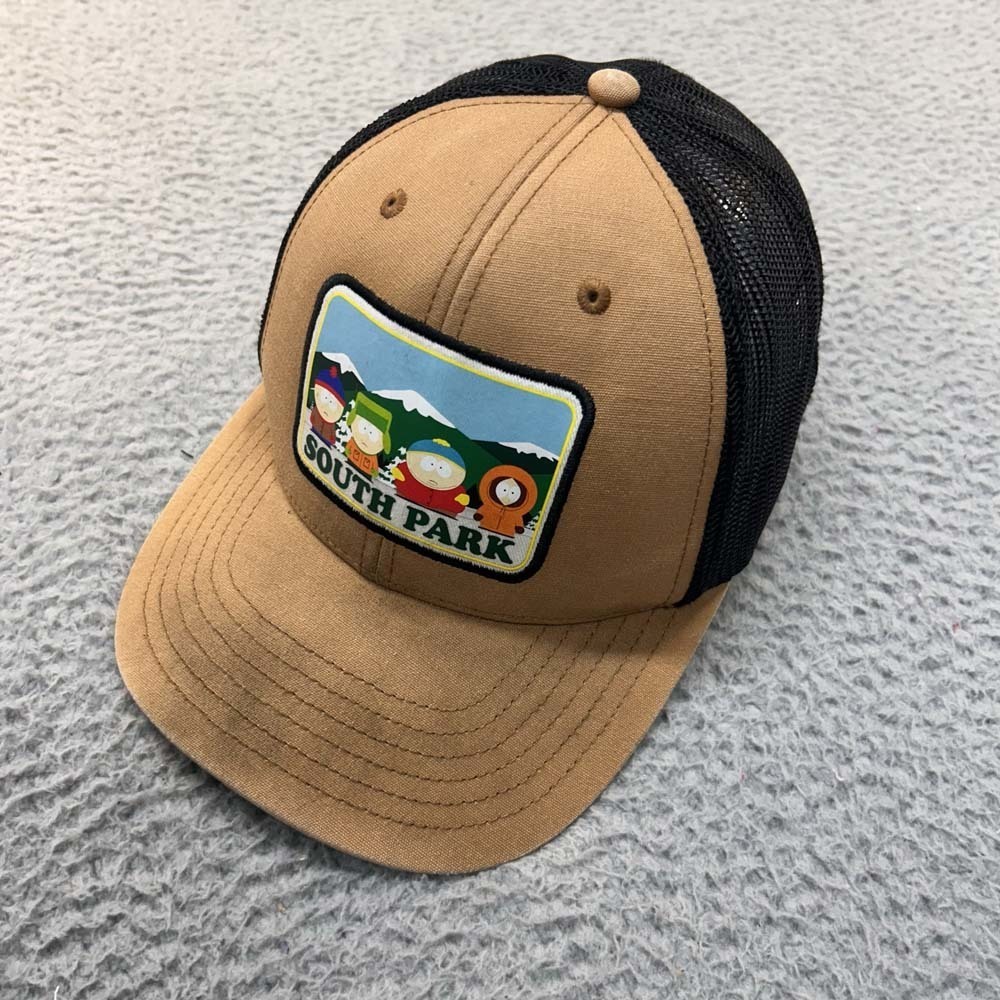 South Park Hat Men Baseball Cap One Size South Park Trucker Patina on Bill
